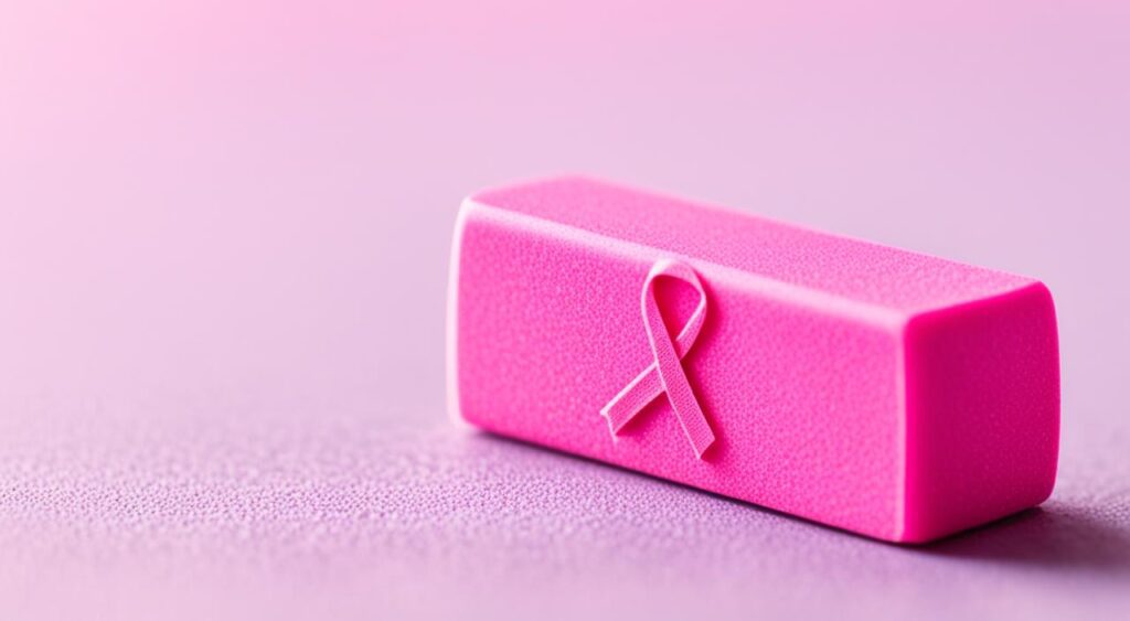 pink eraser for breast cancer awareness